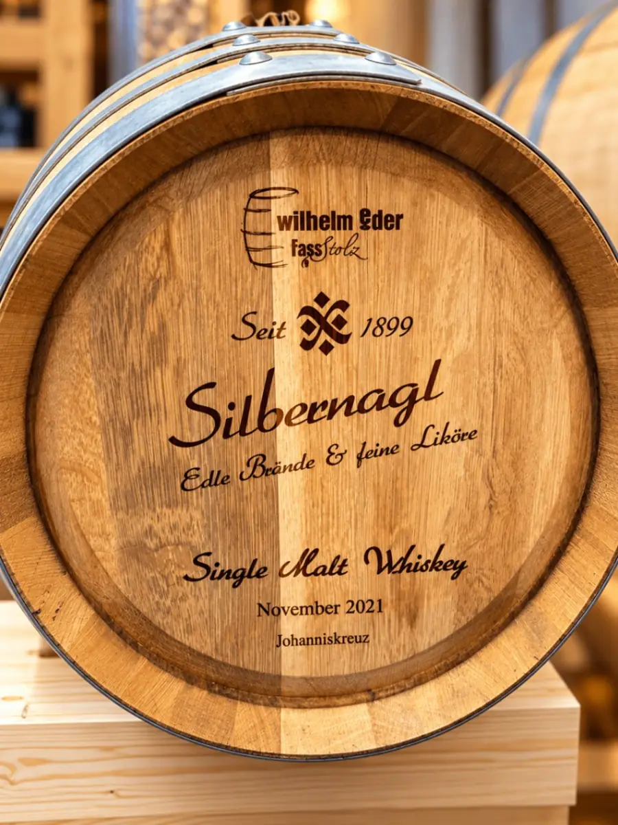 Originales Silbernagl-Fass des MINERS NO. 2
